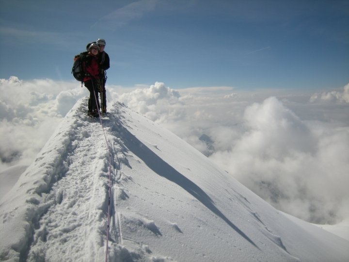 Sur le Castor, traversée des 4000 du Mont-Rose Sur le Castor, traversée des 4000 du Mont-Rose