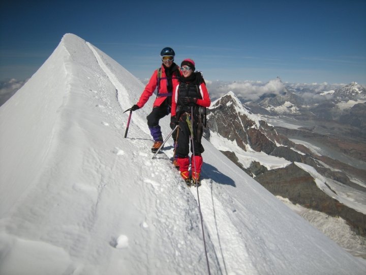 traversée des 4000 du Mont-Rose : les arêtes du Lyskamm traversée des 4000 du Mont-Rose : les arêtes du Lyskamm