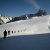 Alpinisme estival - Traversée des Aiguilles d'Entrèves - septembre 2011