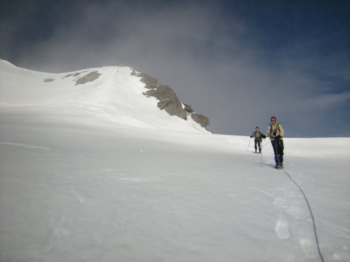 Descente solitaire des Dômes de Miage