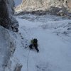 Alpinisme hivernal - Goulotte Aravicimes - mars 08
