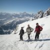 Pointe Helbronner - glacier de Toule