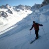Ski de randonnée - Aiguilles Rouges - Mont-Blanc - col d'Argentière - fév. 09