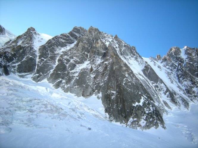 Ski au col d'Argentière, Chamonix