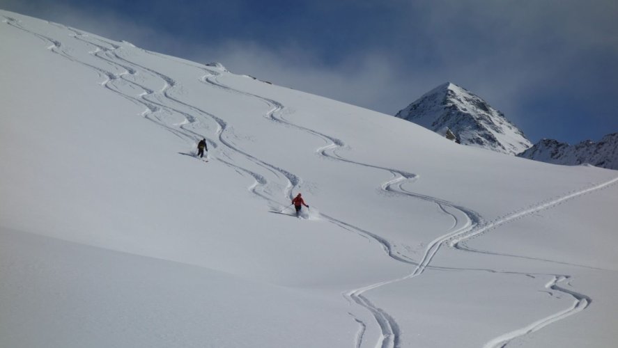 Ski de rando au refuge d'Avérole