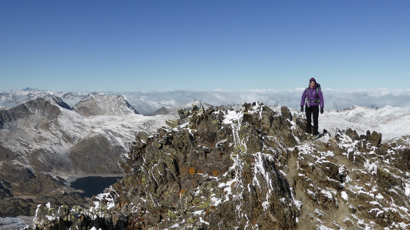 Ascension du Pic Carlit (Pyrénées), fin octobre Ascension du Pic Carlit (Pyrénées), fin octobre