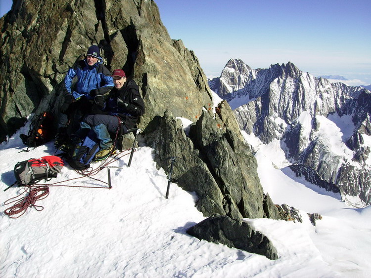 Epaule du Finsteraarhorn Oberland, épaule du Finsteraarhorn