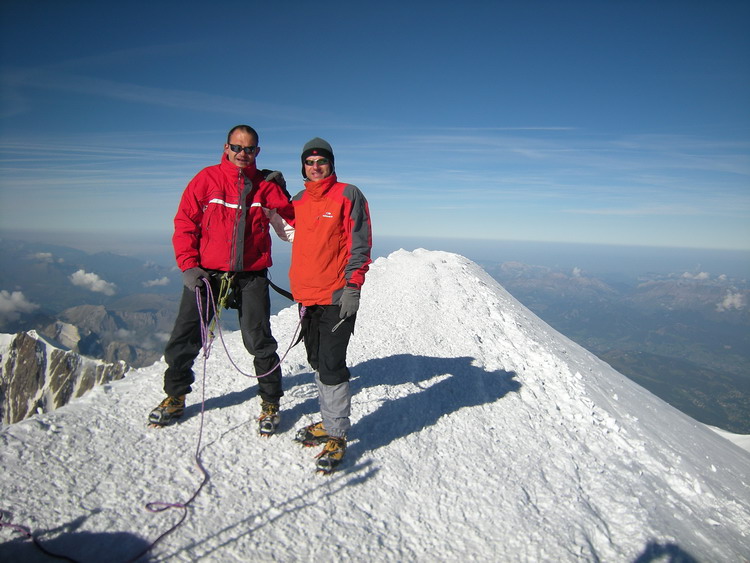 Mont-Blanc : le sommet, 4810 m sommet du mont-blanc