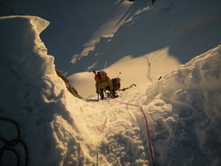 Mont-Blanc avec un guide : le passage technique du Maudit Mont-Blanc avec un guide : le passage technique du Maudit