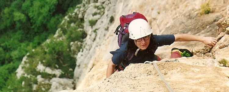 escalade en calcaire