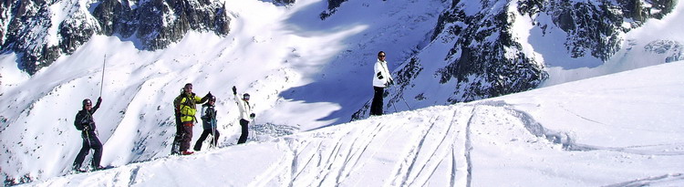 descente de la Vall�e Blanche