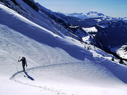 Ski de randonnée dans les Aravis