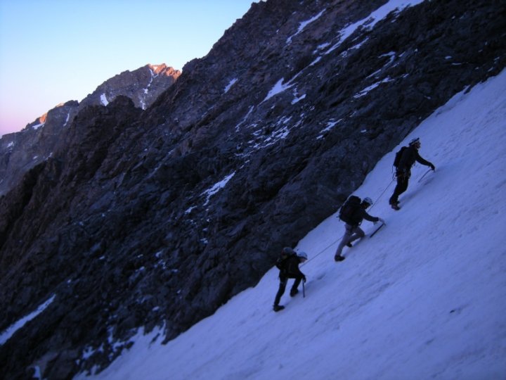 Traversée du Pelvoux: le couloir Coolidge