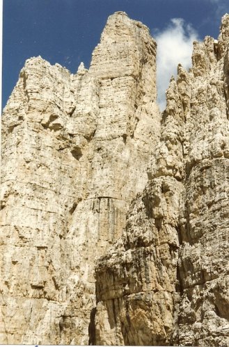 Escalade dans les Dolomites