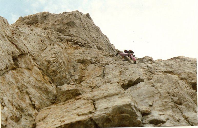 Escalade dans les Dolomites