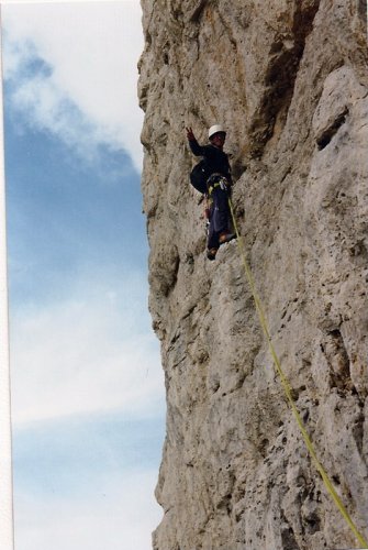 Escalade dans les Dolomites