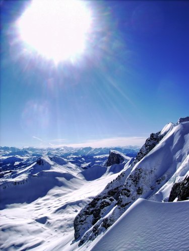 Combe de Chombas en ski de rando