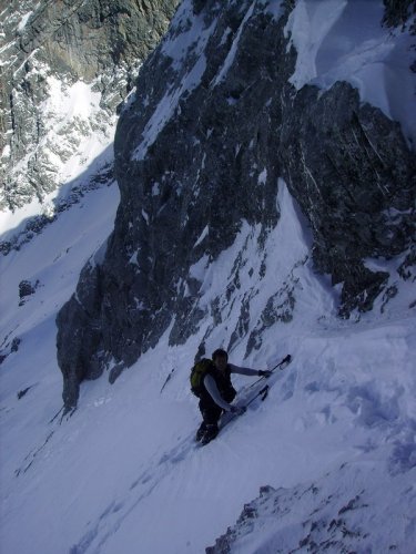 Combe de Chombas en ski de rando