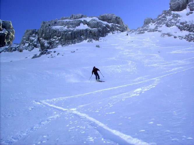 Combe de Chombas en ski de rando