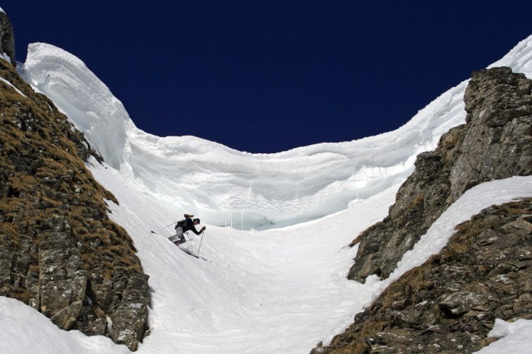 Passage du Père couloir Est - Photo Franck Chevallier