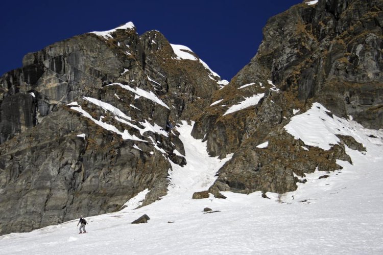 Passage du Père couloir Est - Photo Franck Chevallier