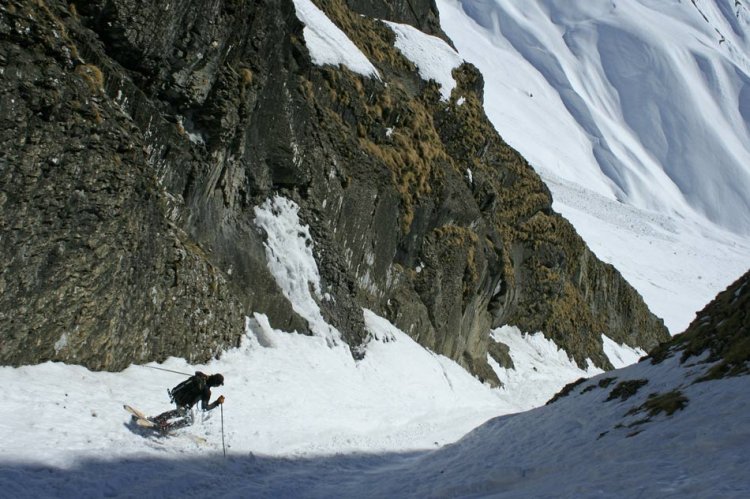 Passage du Père couloir Est - Photo Franck Chevallier