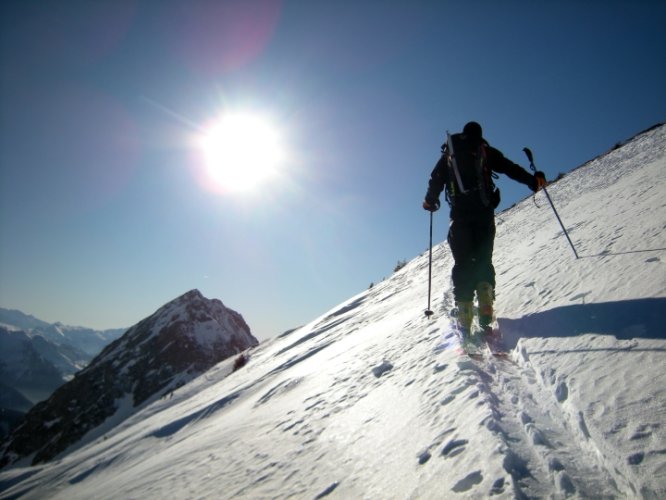 Ski dans le Chablais : le Roc de Tavaneuse