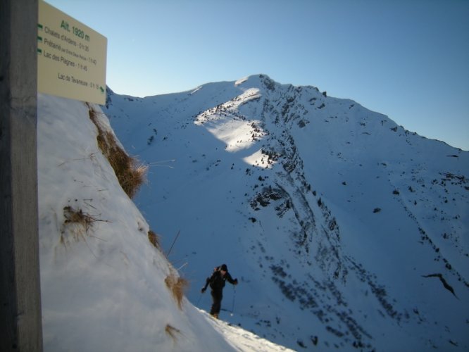 Ski dans le Chablais : le Roc de Tavaneuse