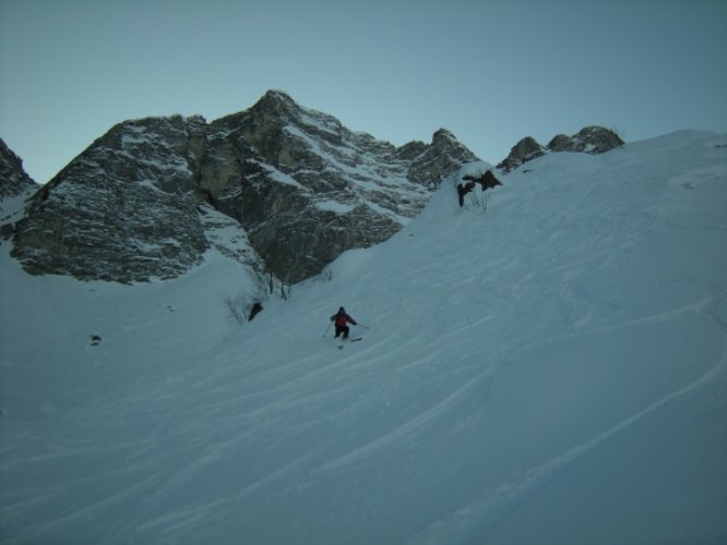 Ski dans le Chablais : le Roc de Tavaneuse