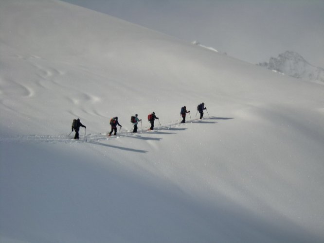 Raid à skis en Silvretta