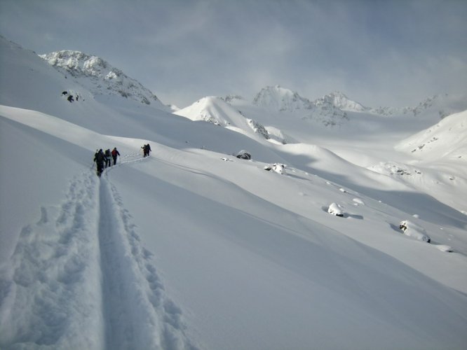 Raid à skis en Silvretta