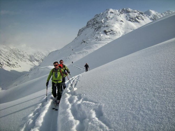 Raid à skis en Silvretta