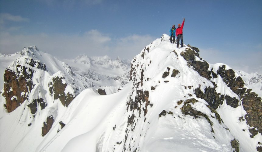 Raid à skis en Silvretta