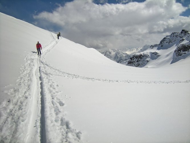 Raid à skis en Silvretta