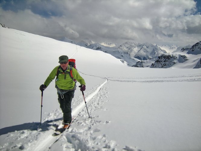 Raid à skis en Silvretta