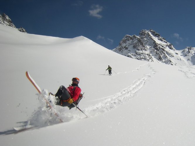 Raid à skis en Silvretta