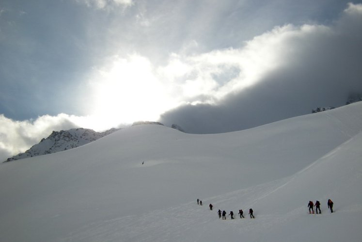 Raid à skis en Silvretta