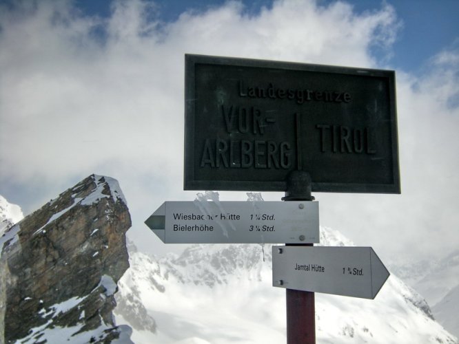 Raid à skis en Silvretta