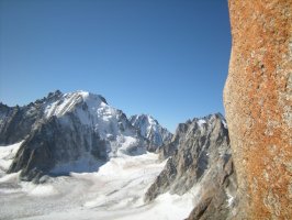 Aiguilles Dorées arête Sud