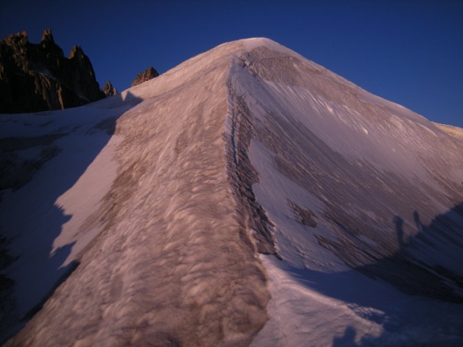 Arête Sud des Aiguilles Dorées