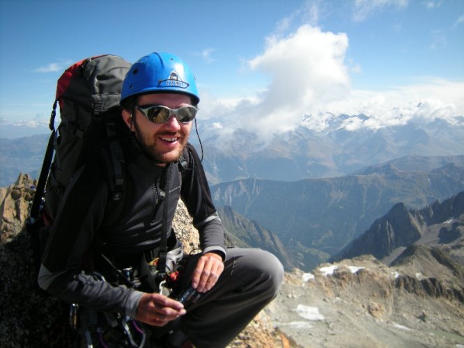 Arête Sud des Aiguilles Dorées