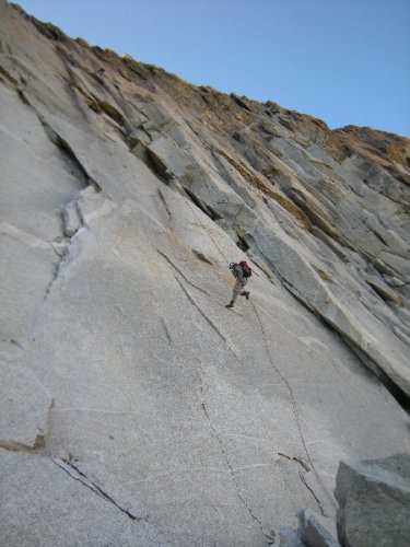 Arête Sud des Aiguilles Dorées