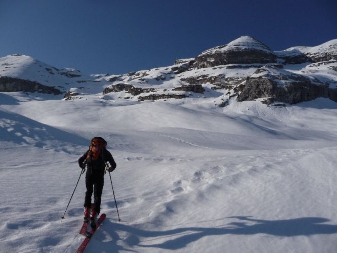 Chapeau Gaspard à skis