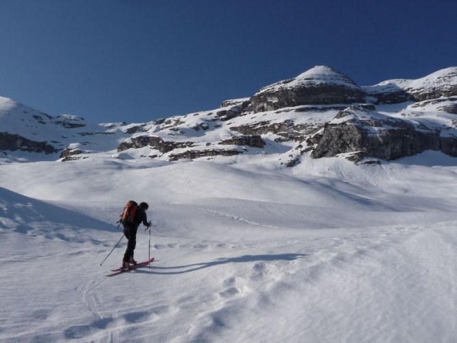 Chapeau Gaspard à skis