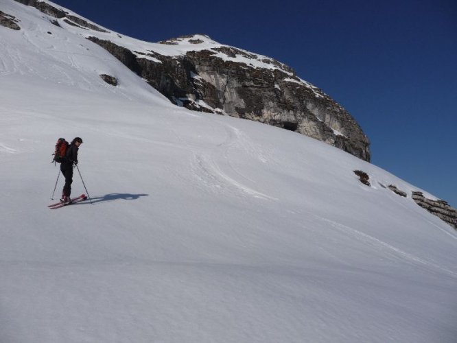 Chapeau Gaspard à skis