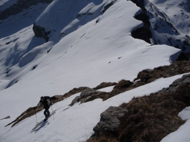 Chapeau Gaspard à skis