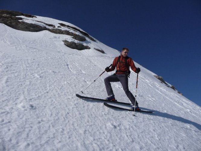 Chapeau Gaspard à skis