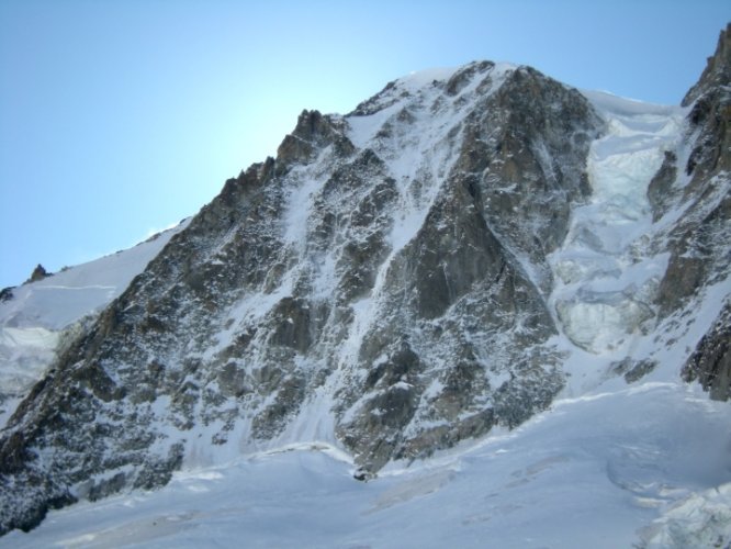 Ski au col d'Argentière, Chamonix