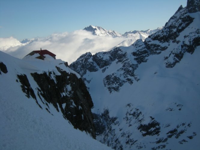 Raid à skis entre la Fouly et Trient