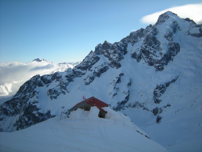 Raid à skis entre la Fouly et Trient